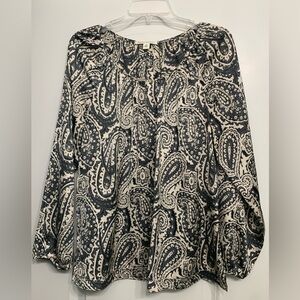 Banana Republic Paisley Print Women's Top